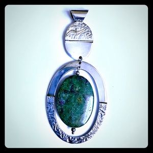 Green Turquoise Pendant